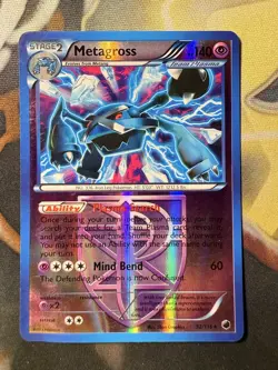 *VINTAGE* Pokemon TCG Metagross (Team Plasma) 52/116 Reverse Rare Plasma Freeze - Image 1