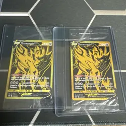 Set Of 2 Zamazenta V SWSH077 UPC Sealed Black Star Promo Pokemon NM - Image 1