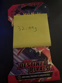 (VERY HEAVY) 32.99g Pokemon TCG Destined Rivals Sleeved Booster Pack (SEALED)✅ - Image 4