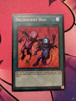 Delinquent Duo LCKC-EN101 YuGiOh Legendary Collection Kaiba Unlimited Near Mint - Image 1