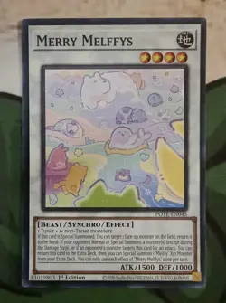 X 1 Merry Melffys Yugioh MP23-EN135 1st Edition LP - Image 1