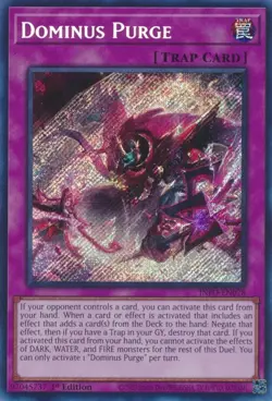 Yugioh Dominus Purge MP25-EN095 1st Edition Prismatic Secret Rare NM - Image 1