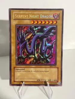 Yugioh Serpent Night Dragon MRL-103 Secret Rare Original Print - HP - Image 1