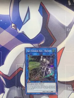 Yugioh! LP Sky Striker Ace - Hayate - CYHO-EN047 - Super Rare - Unlimited Editio - Image 1