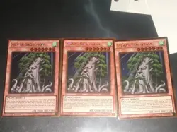 1st ed Sylvan Sagequoia gold rare PGL2-EN040 Yugioh x3 Playset - Image 1
