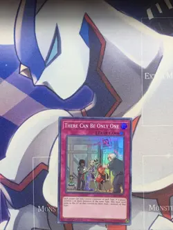 Yugioh There Can Be Only One EXFO-EN076 Super Rare 1st Ed LP - Image 1