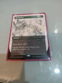 Harmonize #7015 Sketch Version spiderman secret lair chase bonus card - Image 1