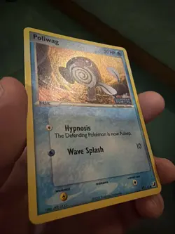 Poliwag 67/115 Reverse Holo Pokemon Card Stamped EX Unseen Forces Pokemon TCG - Image 2