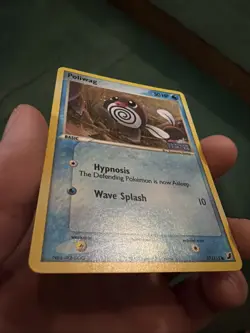 Poliwag 67/115 Reverse Holo Pokemon Card Stamped EX Unseen Forces Pokemon TCG - Image 3