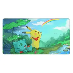 Bulbasaur - Board Card Game Pokemon Playmat Game Mousepad Play Mat of TCG 3927 - Image 2