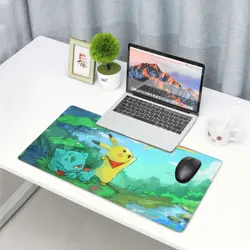 Bulbasaur - Board Card Game Pokemon Playmat Game Mousepad Play Mat of TCG 3927 - Image 3