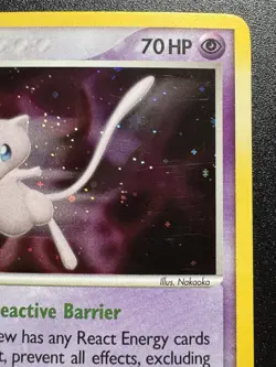 Mew 4/17 POP Series 4 Promo Pokemon Card Holo Foil Rare Swirl Near Mint - Image 4