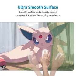 Espeon - Board Card Game Pokemon Playmat Game Mousepad Play Mat of TCG 3928 - Image 3