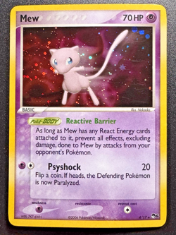 Mew 4/17 POP Series 4 Promo Pokemon Card Holo Foil Rare Near Mint - Image 1