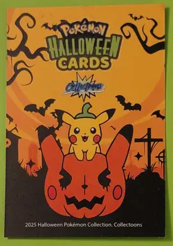 2025 POKEMON HALLOWEEN Collectoons Card #144 GENGAR SABLEYE Art Peru Foil - Image 2