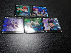 Pokemon GB Pocket Mini Card Prism Holo x5 Ash Team Rocket etc #5725 - Image 2