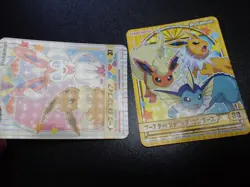 Pokemon Card Marumiya Holo Sticker Eevee Sylveon Jolteon Flareon Vaporeon #5562 - Image 4