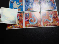 Pokemon Card Amada Sticker x7 Dragonite Dragonair Dratini Evolutions #4590 - Image 2