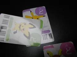 Pokemon Music Musical Note Card x3 Pikachu Pichu Raichu Evolutions #3753 - Image 5