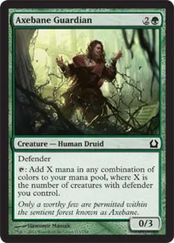Axebane Guardian - Light Play MTG Return to Ravnica - Image 1