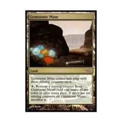 WOTC MtG Judge Promos Gemstone Mine (P) (Foil) VG - Image 1