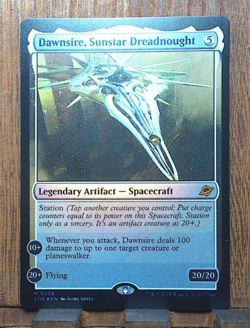 MTG✨ Dawnsire, Sunstar Dreadnought ( FOIL ) Edge of Eternities NEAR MINT❤💕 - Image 1