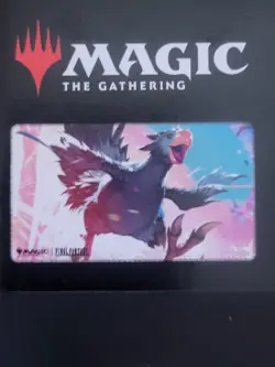 Ultra Pro MTG Final Fantasy Holo Foil Chocobo Black Playmat - Image 1