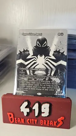 x1 Opposition Agent - Borderless M MTG Marvel Universe M/NM, English - Image 1