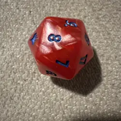 Oversized D20 Spindown Life Counter Marvel's Spider-Man MTG SPM Magic - Image 1