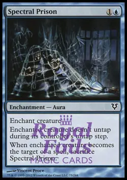 Spectral Prison 4x FOIL AVR MTG Avacyn Restored Common MINT blue - Image 1