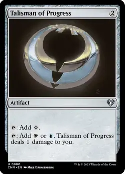 Talisman of Progress - Near Mint MTG Commander Masters - Image 1