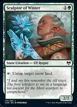 Sculptor of Winter - Near Mint MTG Kaldheim - Image 1