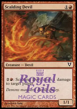 Scalding Devil 3x FOIL AVR MTG Avacyn Restored Common MINT red - Image 1