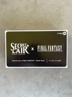 MTG Secret Lair x FINAL FANTASY Game Over Sealed Rainbow Foil - Image 1