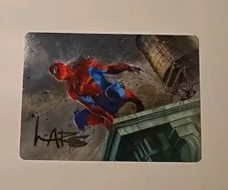 Spiders-Man, Heroic Horde Foil Stamped Art Card 21/54 MTG - Image 1