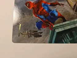 Spiders-Man, Heroic Horde Foil Stamped Art Card 21/54 MTG - Image 2