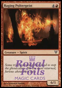 Raging Poltergeist 3x FOIL AVR MTG Avacyn Restored Common MINT red - Image 1