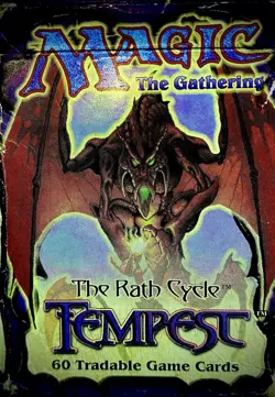 MTG: Magic The Gathering Tempest The Rath Cycle Lot Of 62 Cards & 2 Boxes - Image 1