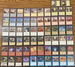 MTG: Magic The Gathering Tempest The Rath Cycle Lot Of 62 Cards & 2 Boxes - Image 4