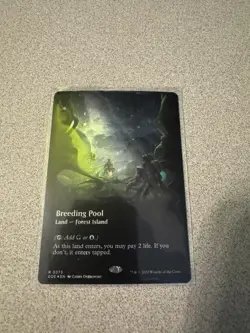 MTG Edge of Eternities Breeding Pool's Borderless Galaxy Foil Card NM Condition - Image 1