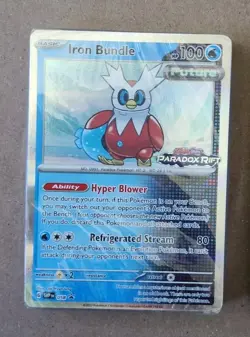 POKEMON TCG Paradox Rift Build Battle 2 Decks ( Iron Bundle Aegisl ) Sealed New - Image 2
