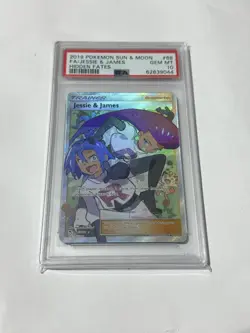 ✅ Pokemon TCG - Jessie and James Full Art 68/68 Hidden Fates - PSA 10 ✅ - Image 1
