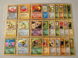 Pokemon Jungle 100% Complete Master Set 64/64 WOTC Vintage 1999 Holo Rare - Image 1