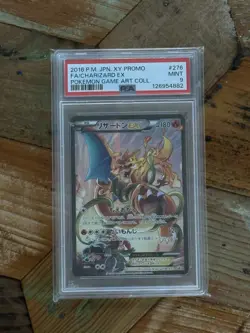 Full-Art Charizard EX Pokemon 2016 XY Promo 276 PSA 9 - Image 1