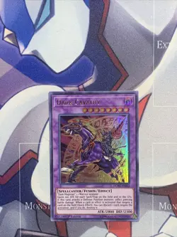 Yugioh Dark Cavalry DUPO-EN002 Near Mint 1st Edition Ultra Rare Foil TCG CCG - Image 1