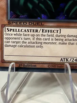 Yugioh! Kazejin SGX2-END08 Secret Rare 1st Edition NM - Image 2
