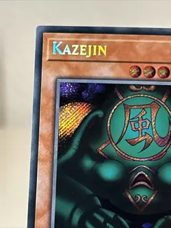 Yugioh! Kazejin SGX2-END08 Secret Rare 1st Edition NM - Image 4
