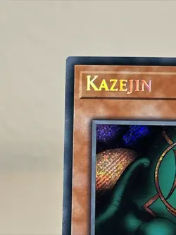 Yugioh! Kazejin SGX2-END08 Secret Rare 1st Edition NM - Image 5
