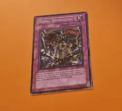 Yugioh Royal Oppression LOD-091 Unlimited Edition Legacy Of Darkness - Image 1
