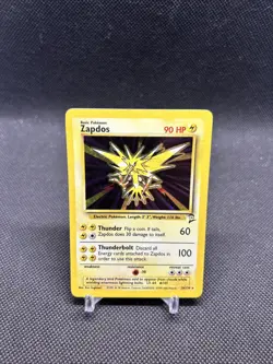 Pokemon TCG Zapdos Base Set 2 Holo Rare Card 20/130 Very good condition - Image 3